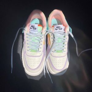 WMNS AIR FORCE 1 SHADOW ‘PALE IVORY’